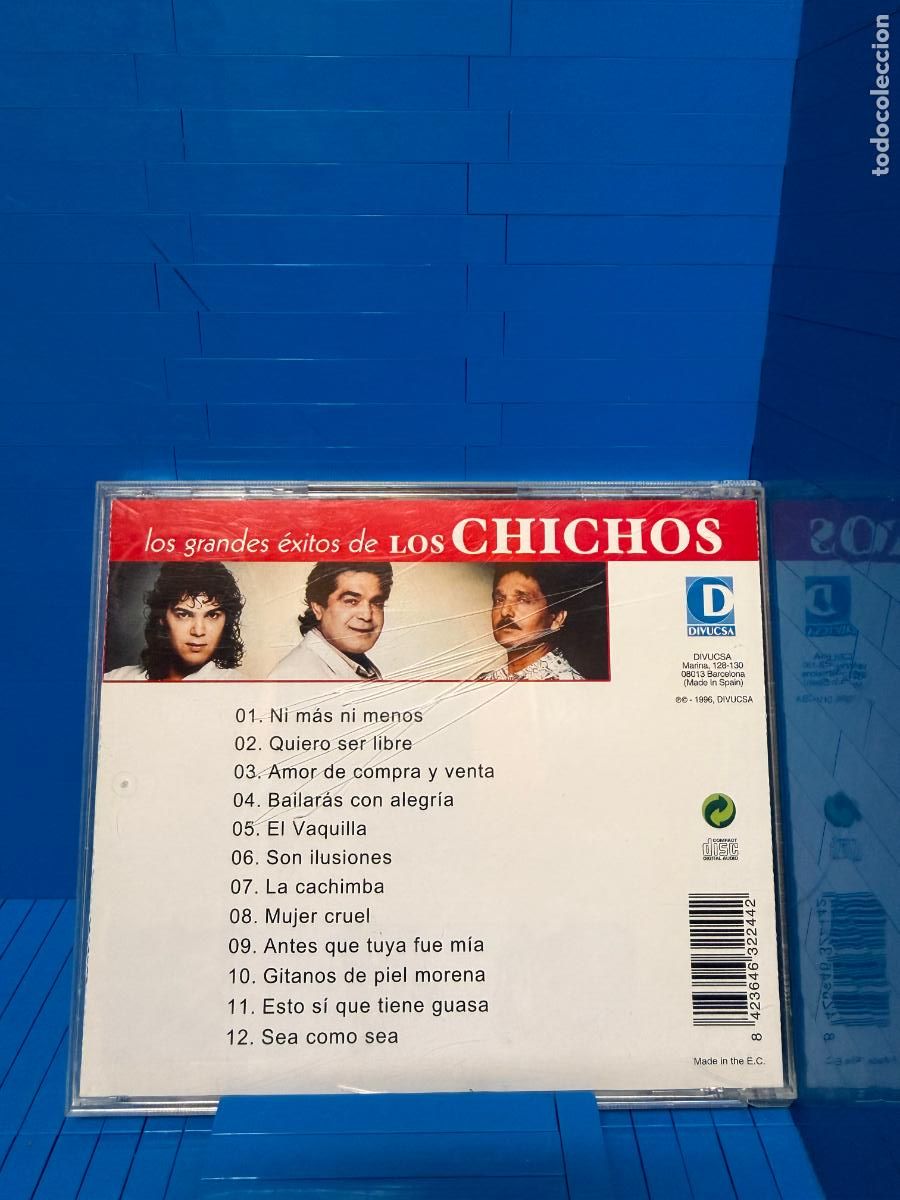 CDs de m&uacute;sica: LOS GRANDES &Eacute;XITOS DE LOS CHICHOS &ndash; LOS CHICHOS &ndash; 1996 &ndash; CD - Foto 2