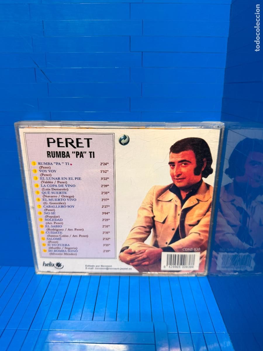 CDs de m&uacute;sica: RUMBA PA TI &ndash; PERET &ndash; 2002 &ndash; CD - Foto 2
