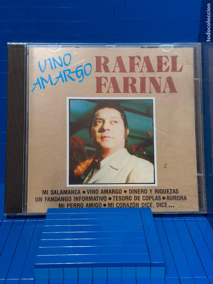CDs de m&uacute;sica: VINO AMARGO &ndash; RAFAEL FARINA &ndash; 1994 &ndash; CD