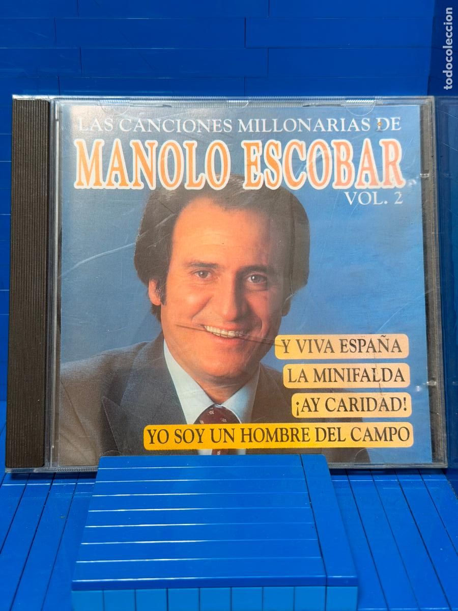 CDs de m&uacute;sica: LAS CANCIONES MILLONARIAS VOL. 2 &ndash; MANOLO ESCOBAR &ndash; 1994 &ndash; CD