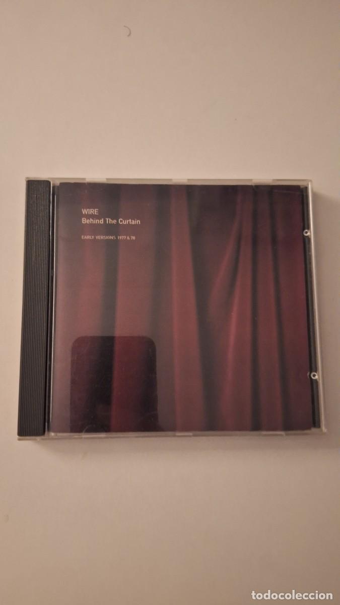 CD de M&uacute;sica: Wire &lrm;&ndash; Behind The Curtain (Early Versions 1977 & 78) cd