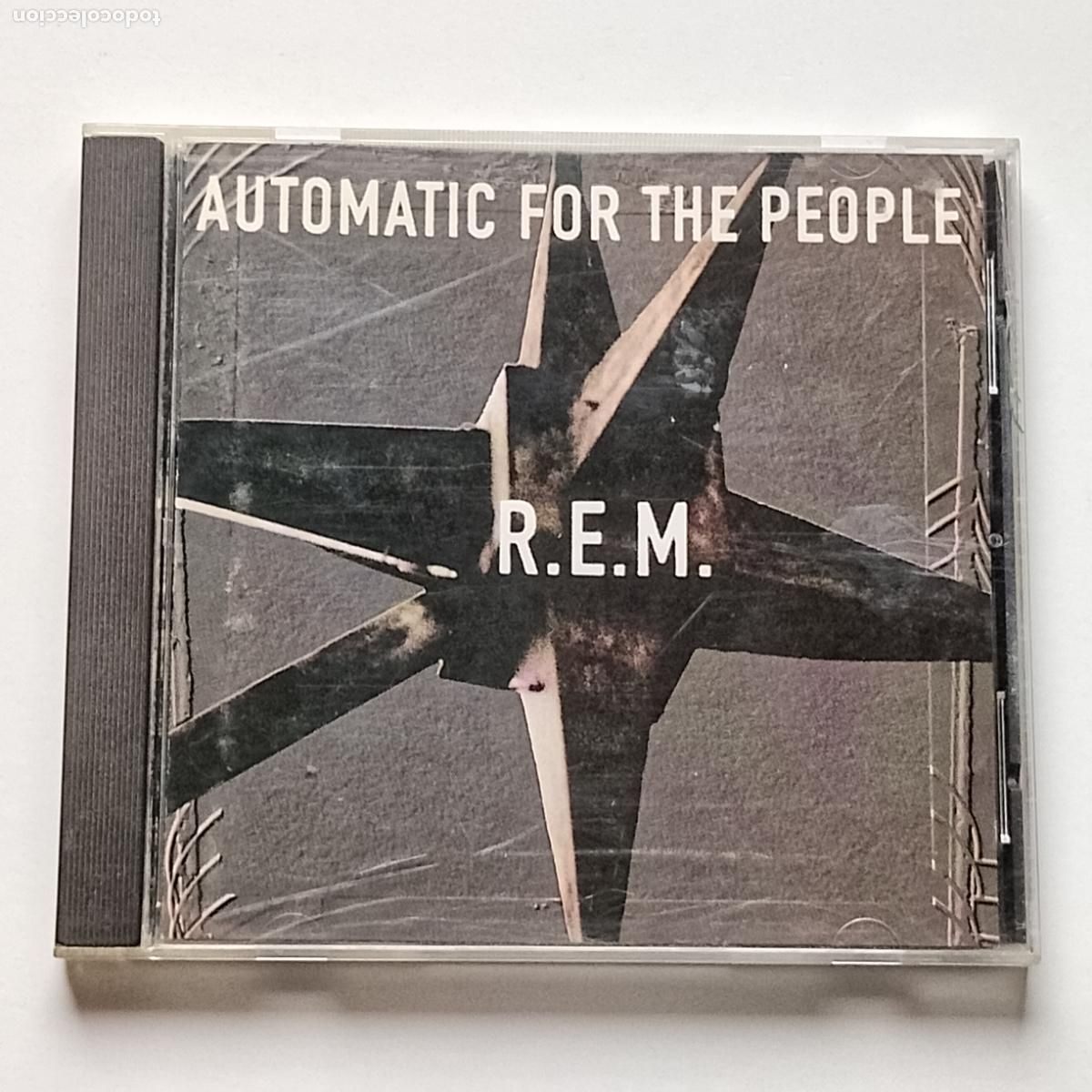 CDs de m&uacute;sica: R.E.M.-Automatic For The People (CD, Warner Bros. 1992) Michael Stipe, Peter Buck. Anton Corbijn