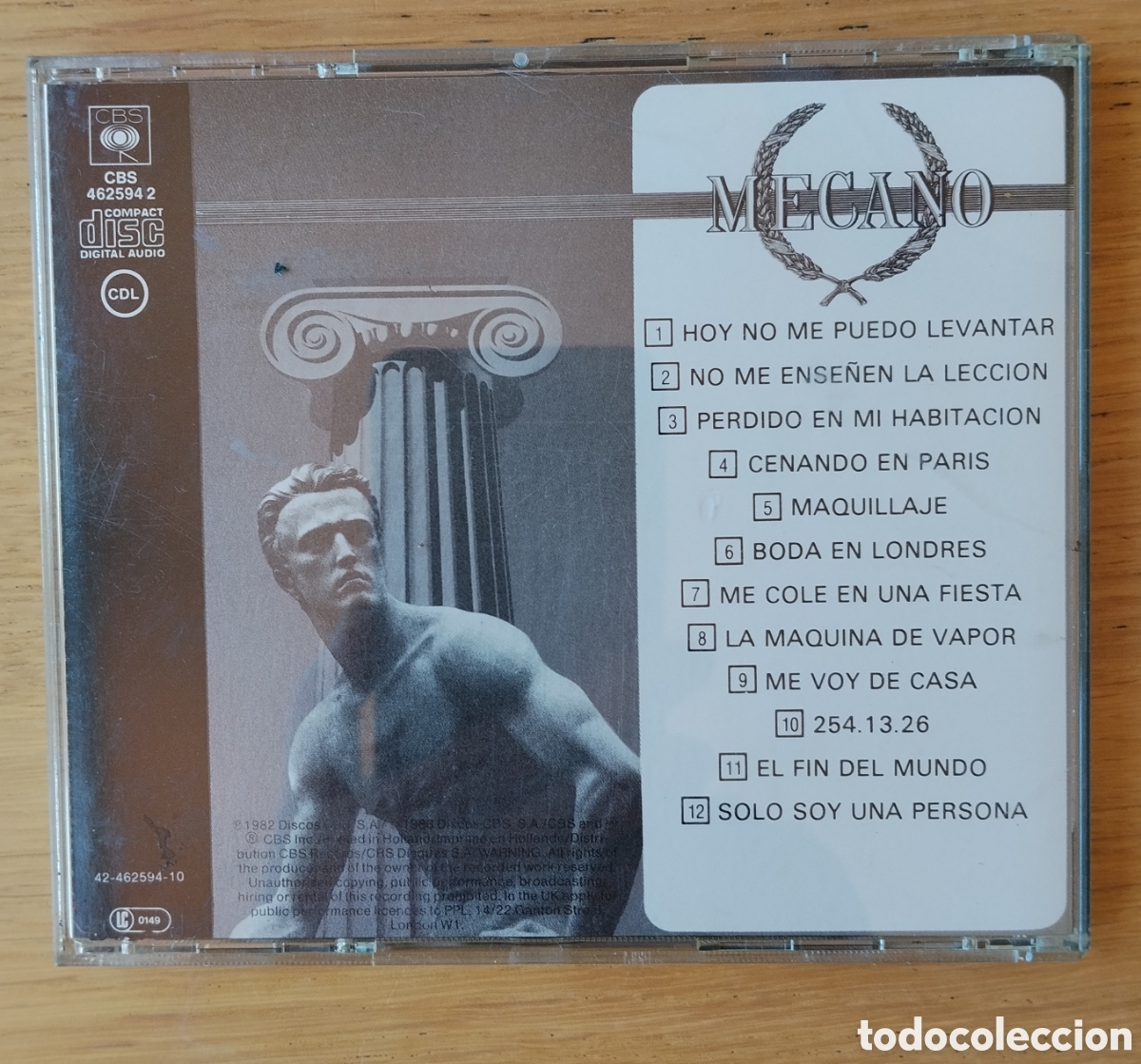 CDs de m&uacute;sica: MECANO: &rdquo; MECANO&rdquo; CD 1988 - Foto 2
