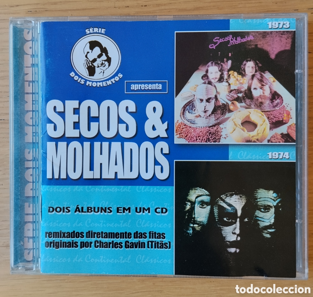 CDs de m&uacute;sica: SECOS & MOLHADOS: &rdquo; 1973/1974&rdquo; CD - ROCK - MPB - EDICION REMASTERIZADA - BRASIL