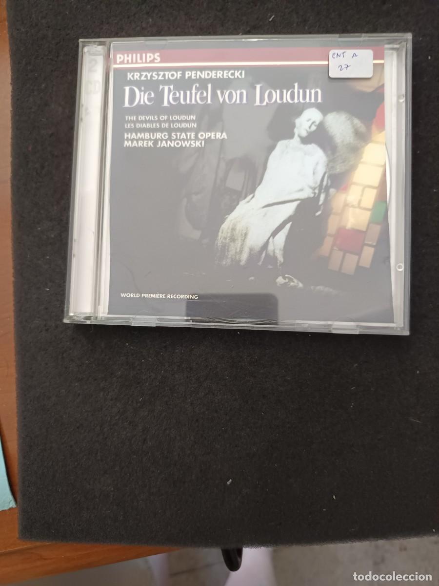 CDs de m&uacute;sica: PENDERECKI: DIE TEUFEL VON LOUDUN.- DIR.: MAREK JANOWSKI