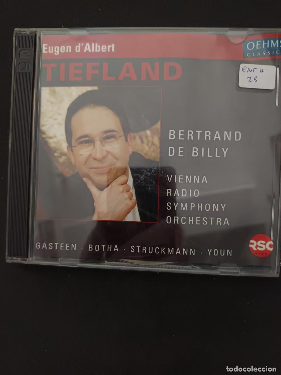 CDs de m&uacute;sica: EUGEN D'ALBERT. TIEFLAND.- DIR.: BERTRAND DE BILLY