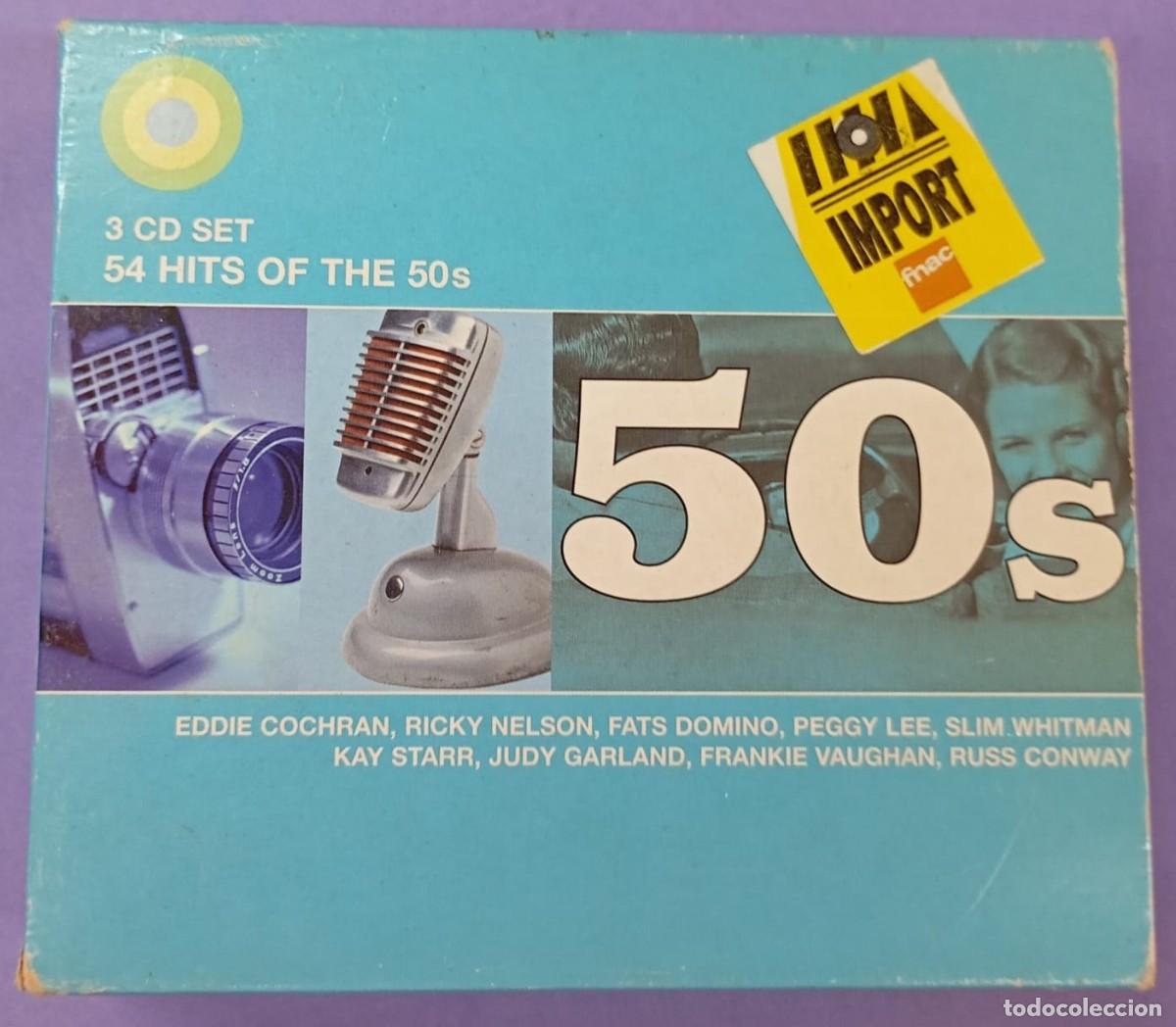 CDs de m&uacute;sica: 54 Hits Of The 50's - EMI Triple CD (Box Set)