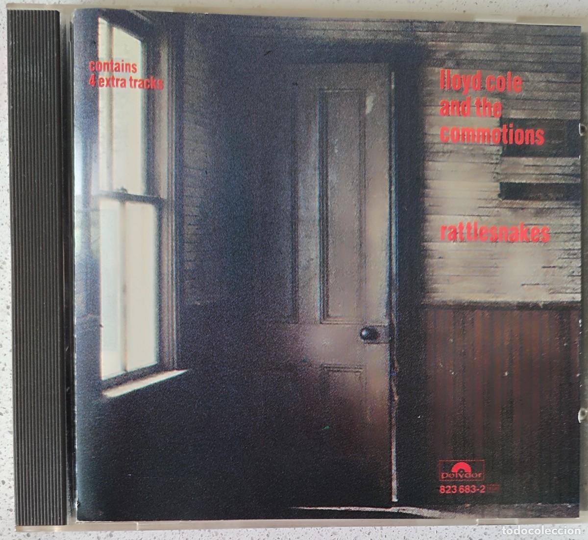 CDs de m&uacute;sica: Lloyd Cole And The Commotions &ndash; Rattlesnakes (cd) 1985 - 14 temas - 4 bonus track - ed. alemania