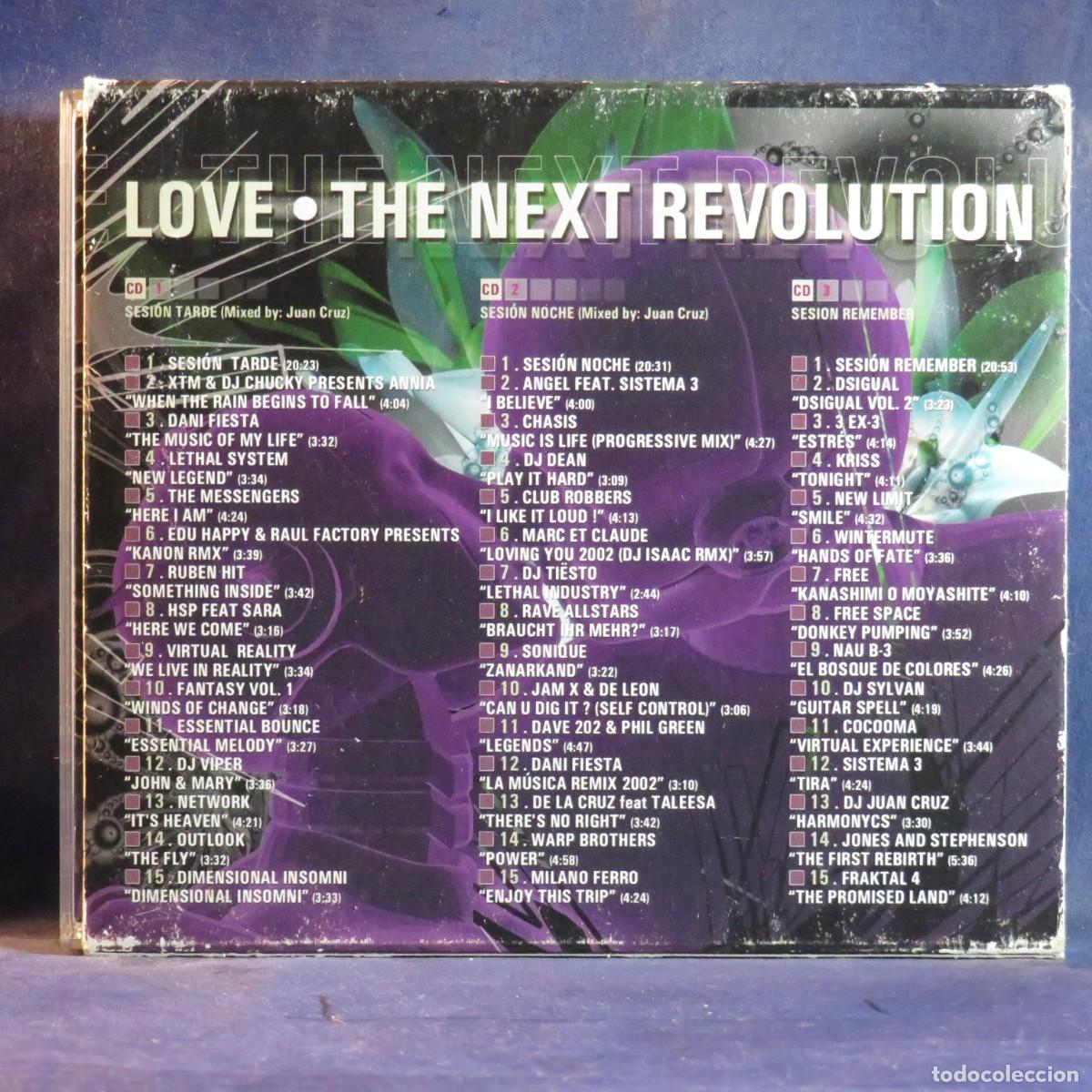 CDs de m&uacute;sica: VARIOUS &ndash; CHASIS - LOVE &middot; THE NEXT REVOLUTION - 3 CD - Foto 2