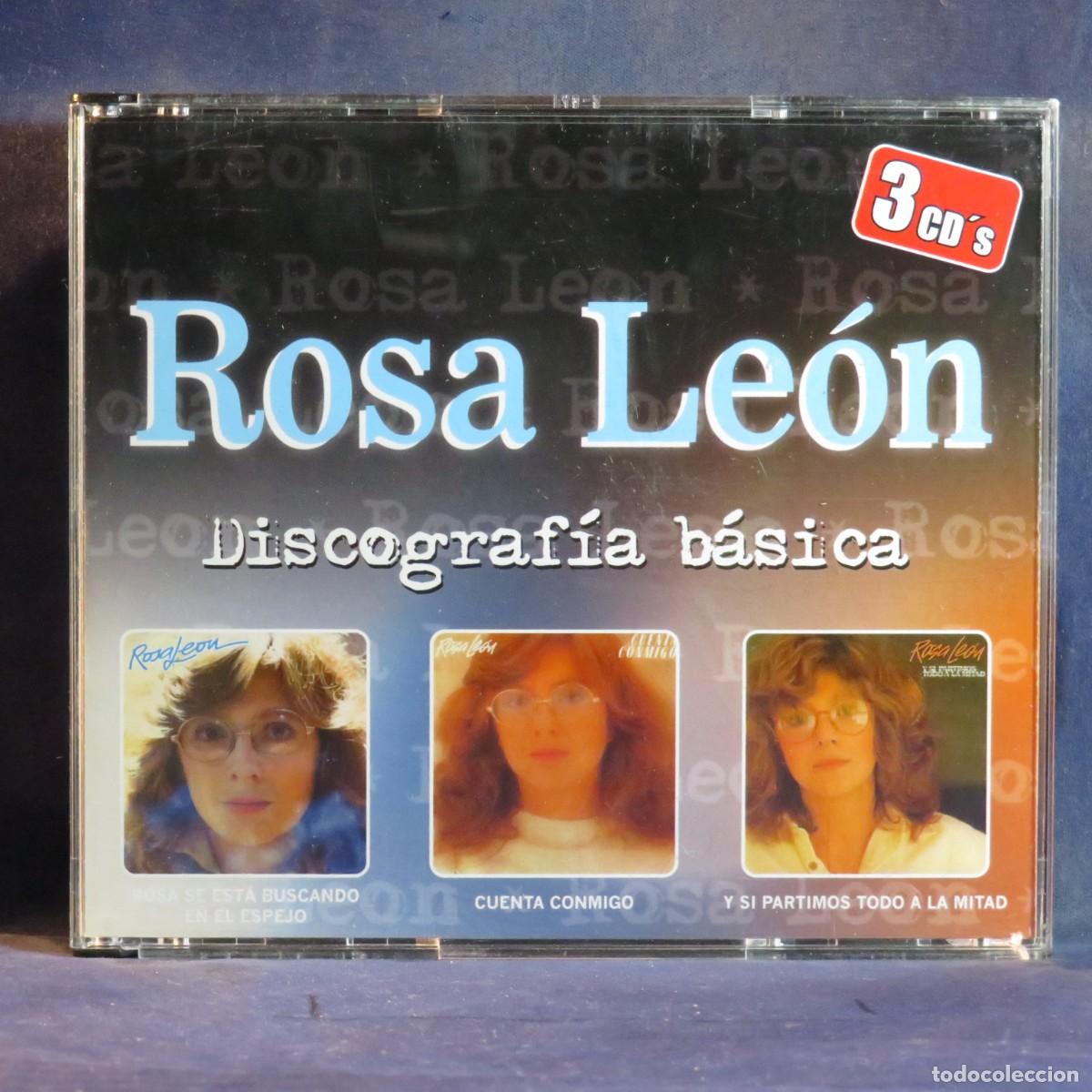 CDs de m&uacute;sica: ROSA LE&Oacute;N - DISCOGRAF&Iacute;A B&Aacute;SICA - 3 CD - Foto 1
