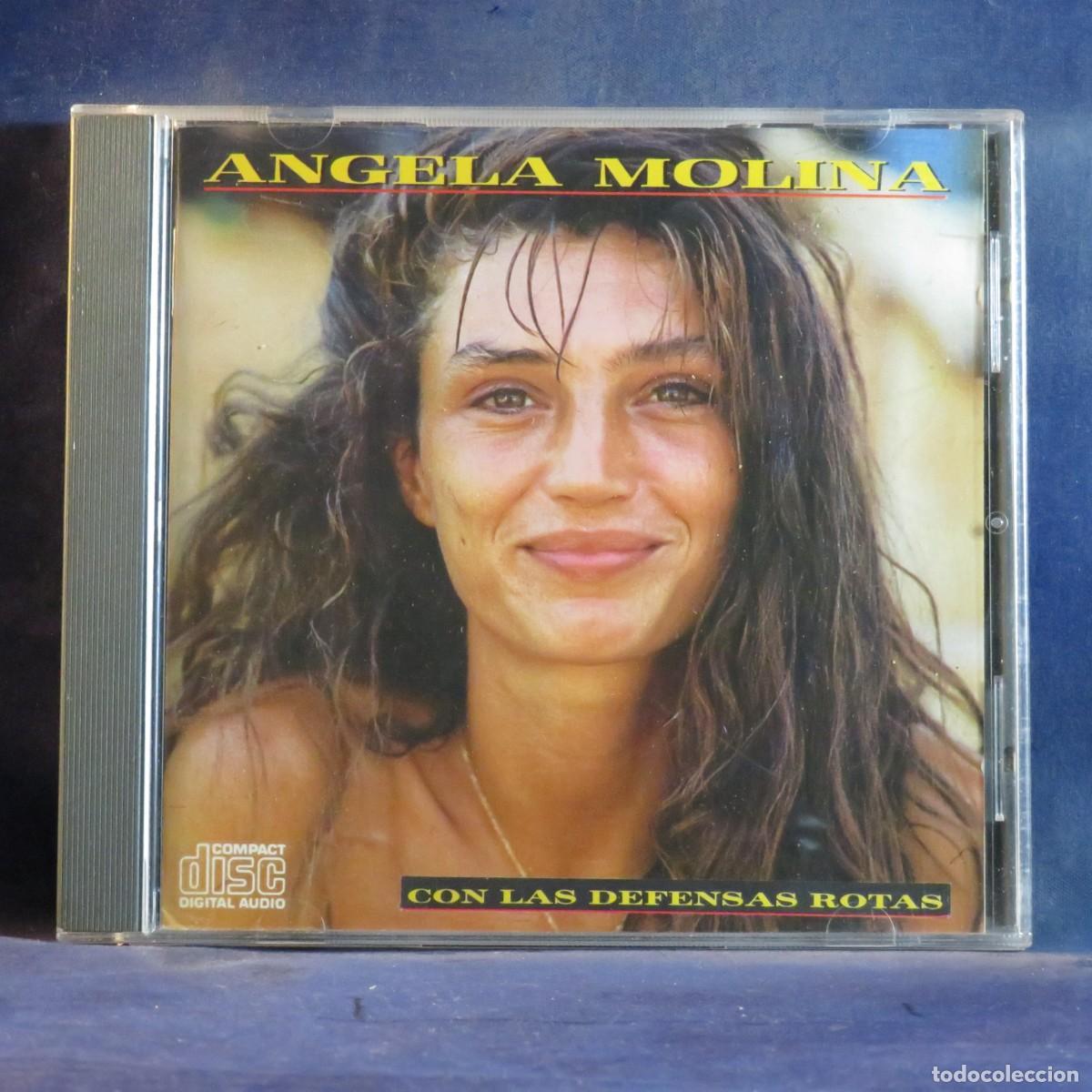 CDs de m&uacute;sica: ANGELA MOLINA - CON LAS DEFENSAS ROTAS - CD