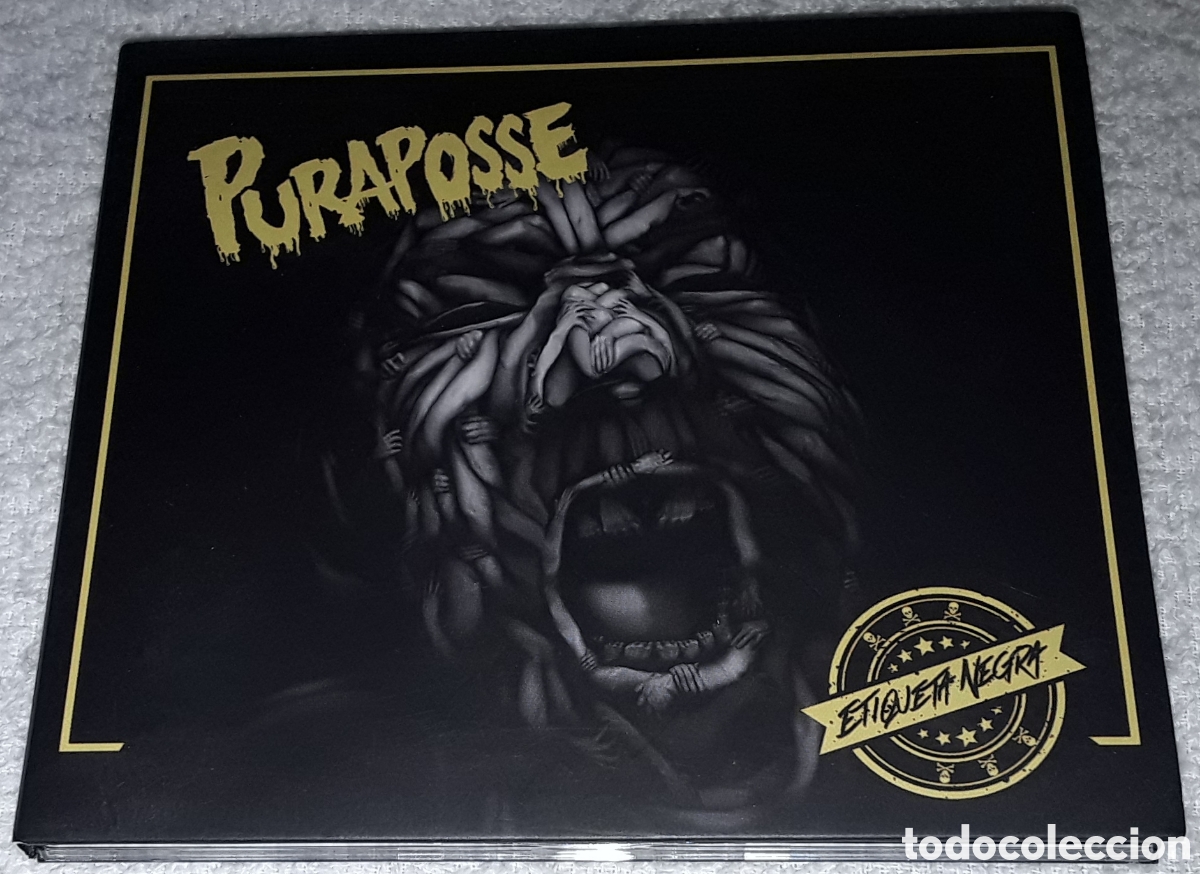 CDs de m&uacute;sica: CD - PURAPOSSE - ETIQUETA NEGRA - DIGIPACK