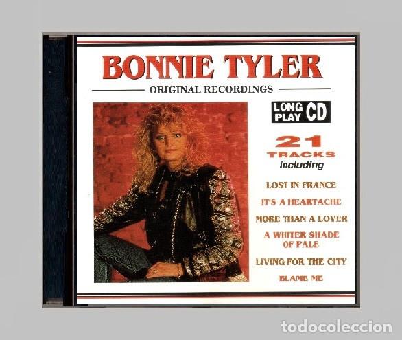 CDs de m&uacute;sica: G315 - BONNIE TYLER. ORIGINAL RECORDINGS. 21 TRACKS. CD.