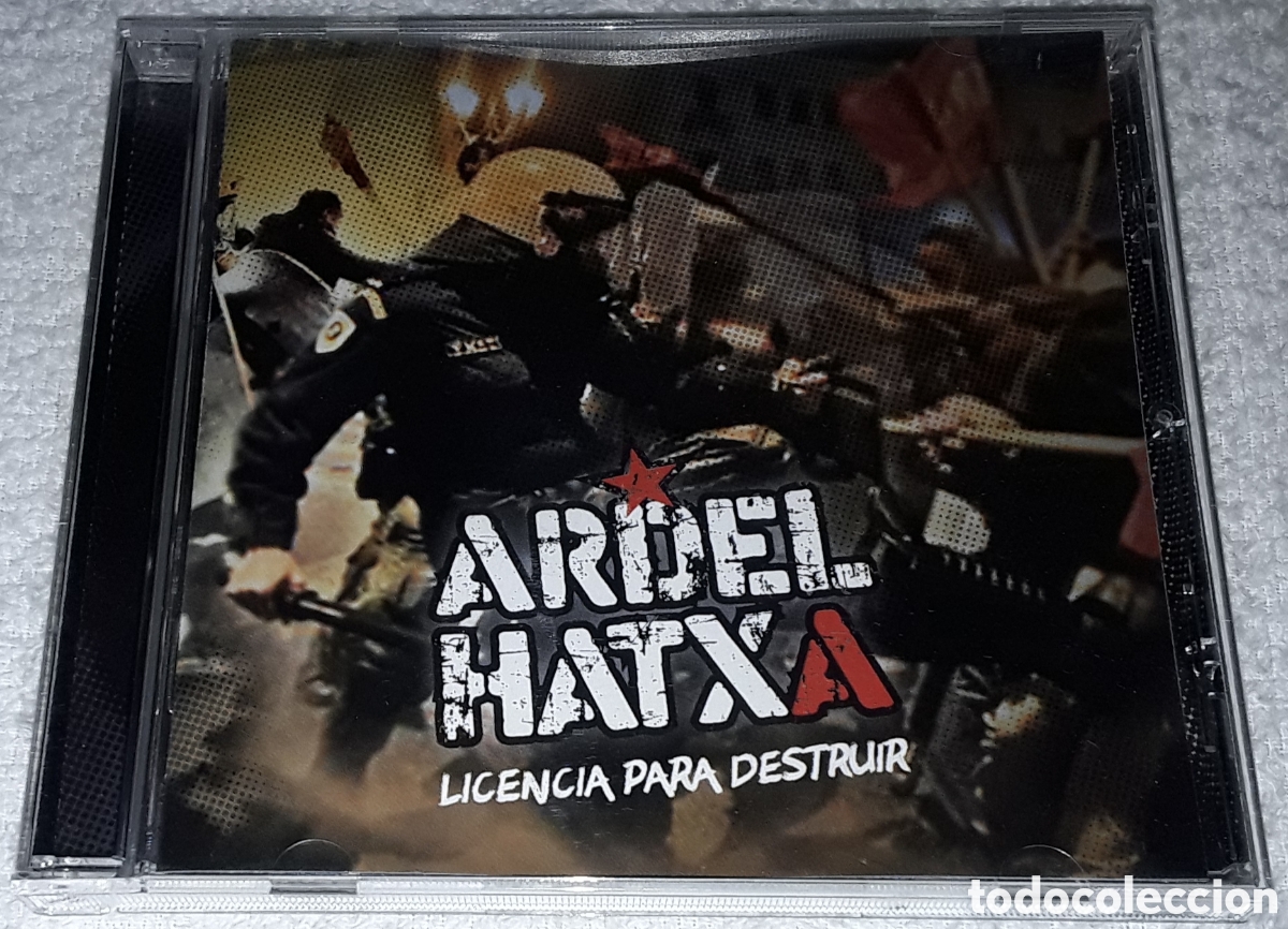 CDs de m&uacute;sica: CD - ARDEL HATXA - LICENCIA PARA DESTRUIR