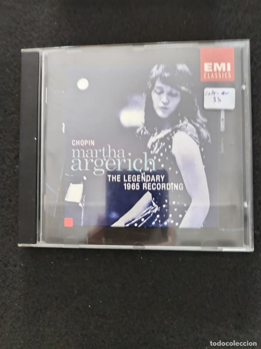 CDs de m&uacute;sica: CHOPIN. MARTHA ARGERICH. THE LEGENDARY 1965 RECORDING