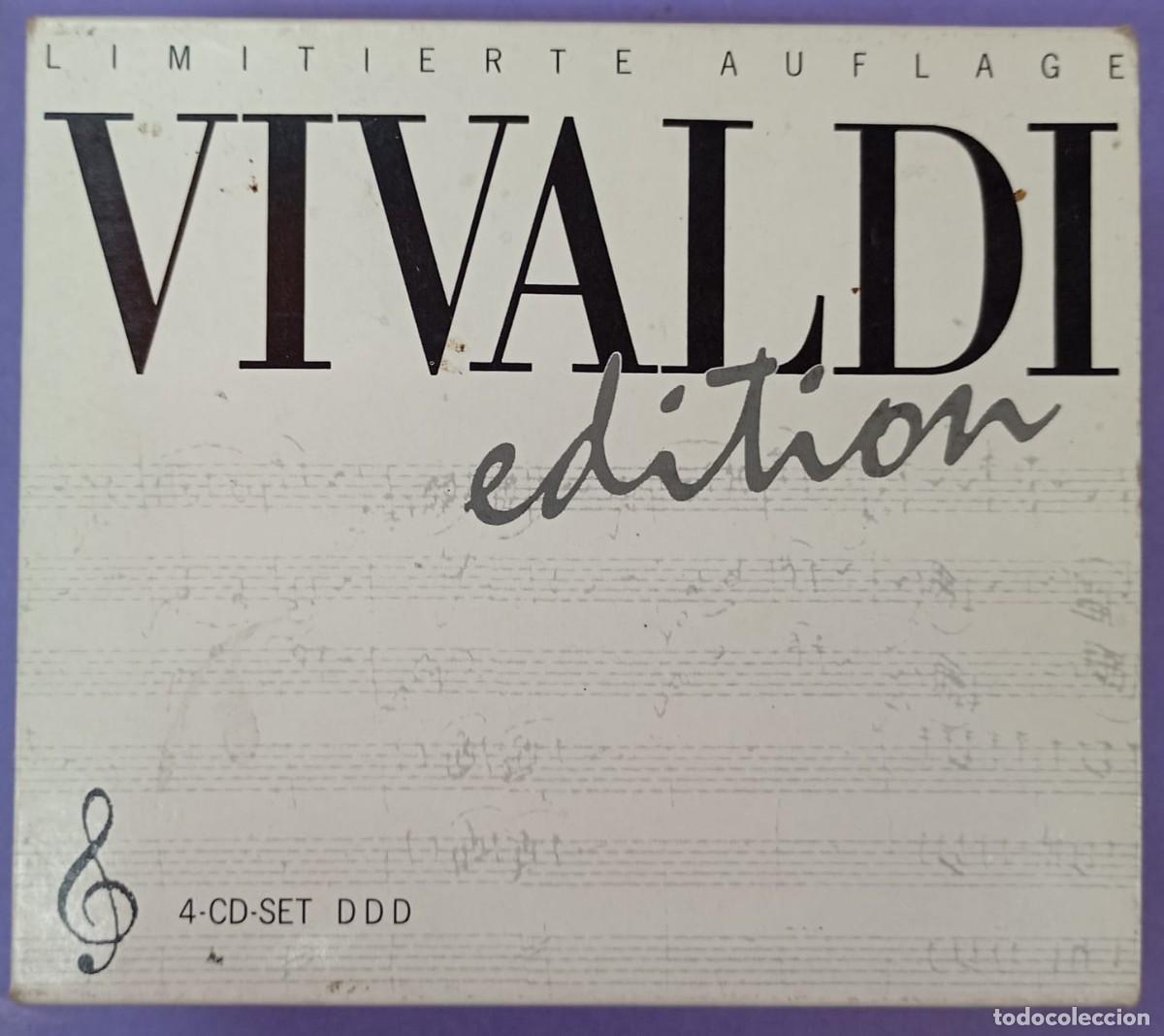 CDs de m&uacute;sica: Antonio Vivaldi &ndash; Vivaldi Edition - 4CD SET - Foto 1