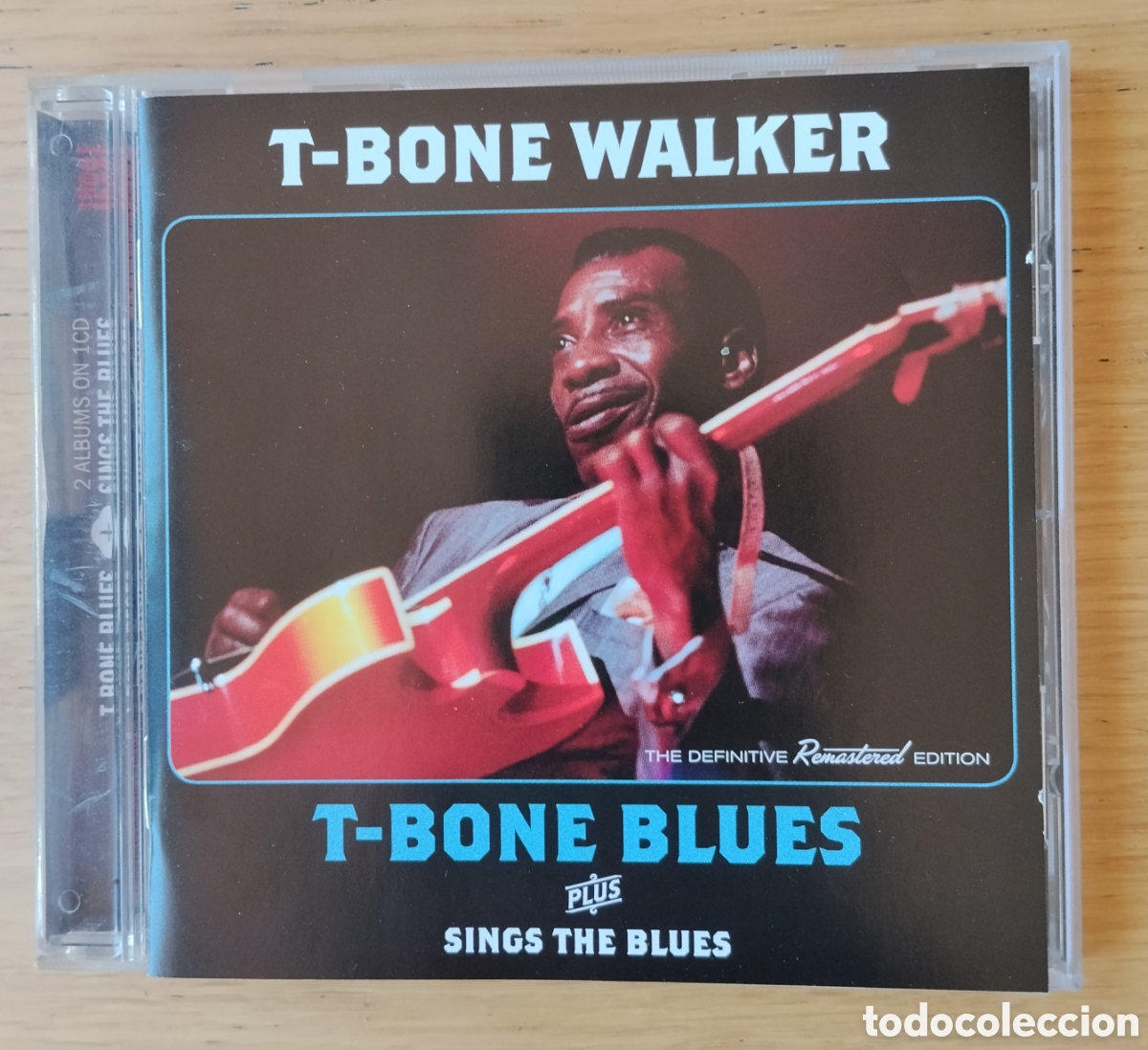 CDs de m&uacute;sica: T-BONE WALKER: &rdquo; T-BONE BLUES PLUS SING THE BLUES&rdquo; CD - 2014 - BLUES - ED. REMASTERIZADA