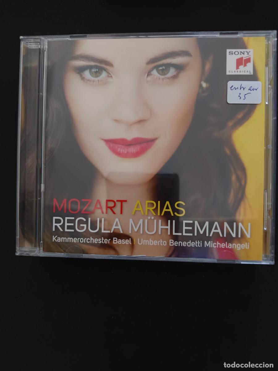 CDs de m&uacute;sica: MOZART ARIAS. REGULA M&Uuml;HLEMANN. KAMMERORCHESTER BASEL. UMBERTO BENEDETTI MICHELANGELI