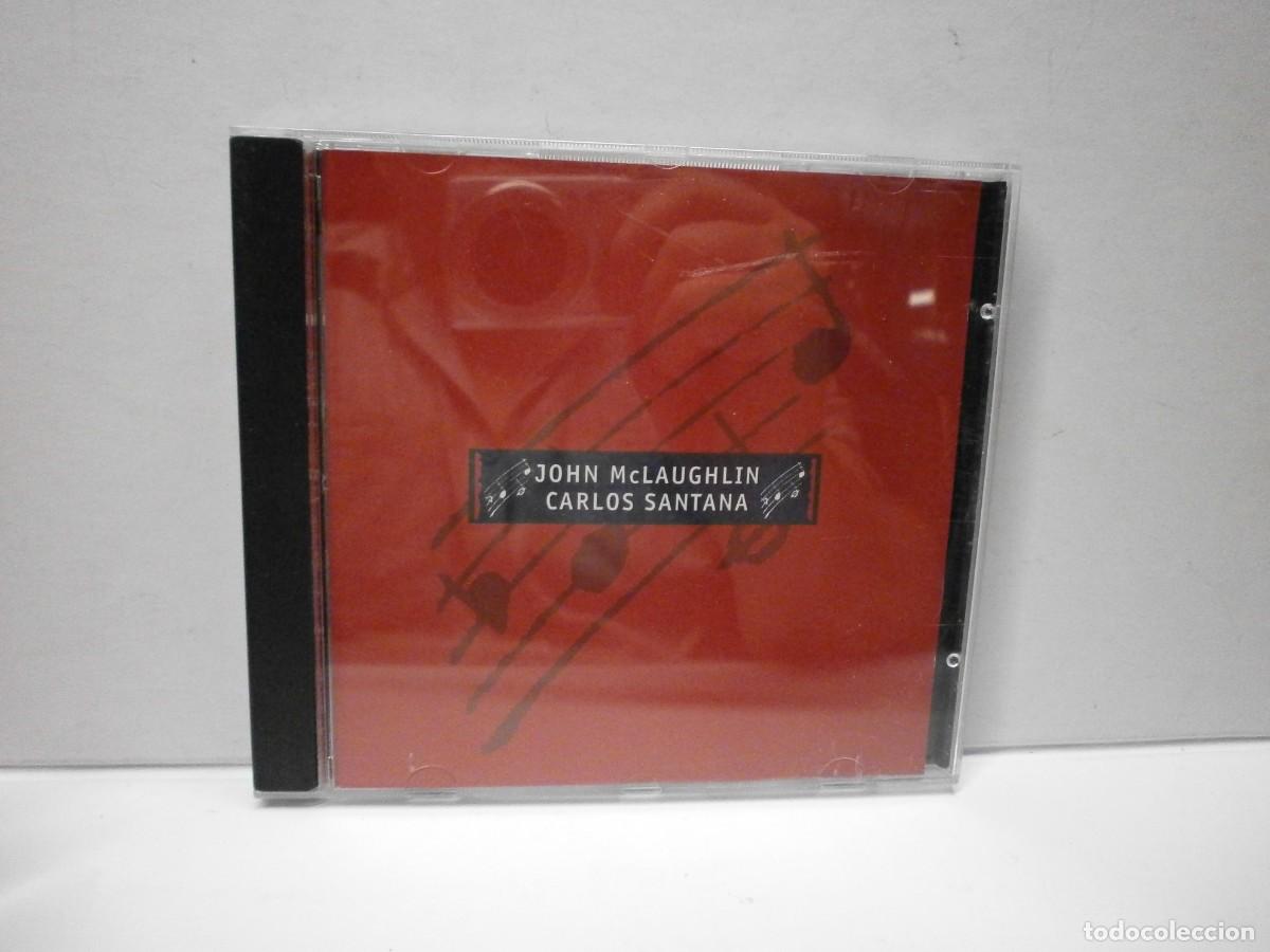 CDs de m&uacute;sica: cd john mclaughlin carlos santana buen estado