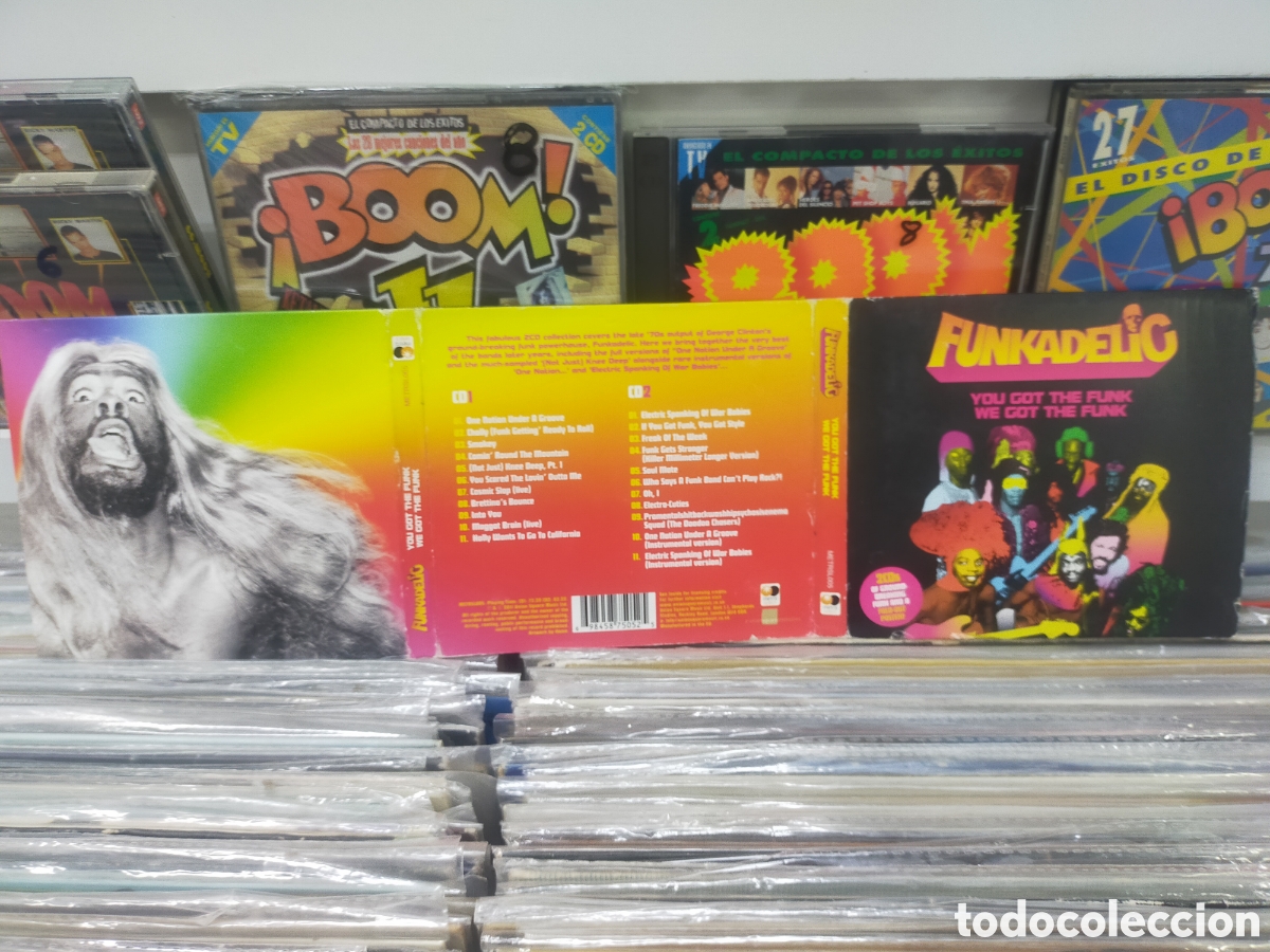 CDs de m&uacute;sica: Funkadelic doble CD Digipack you got the funk we got the funk 2011