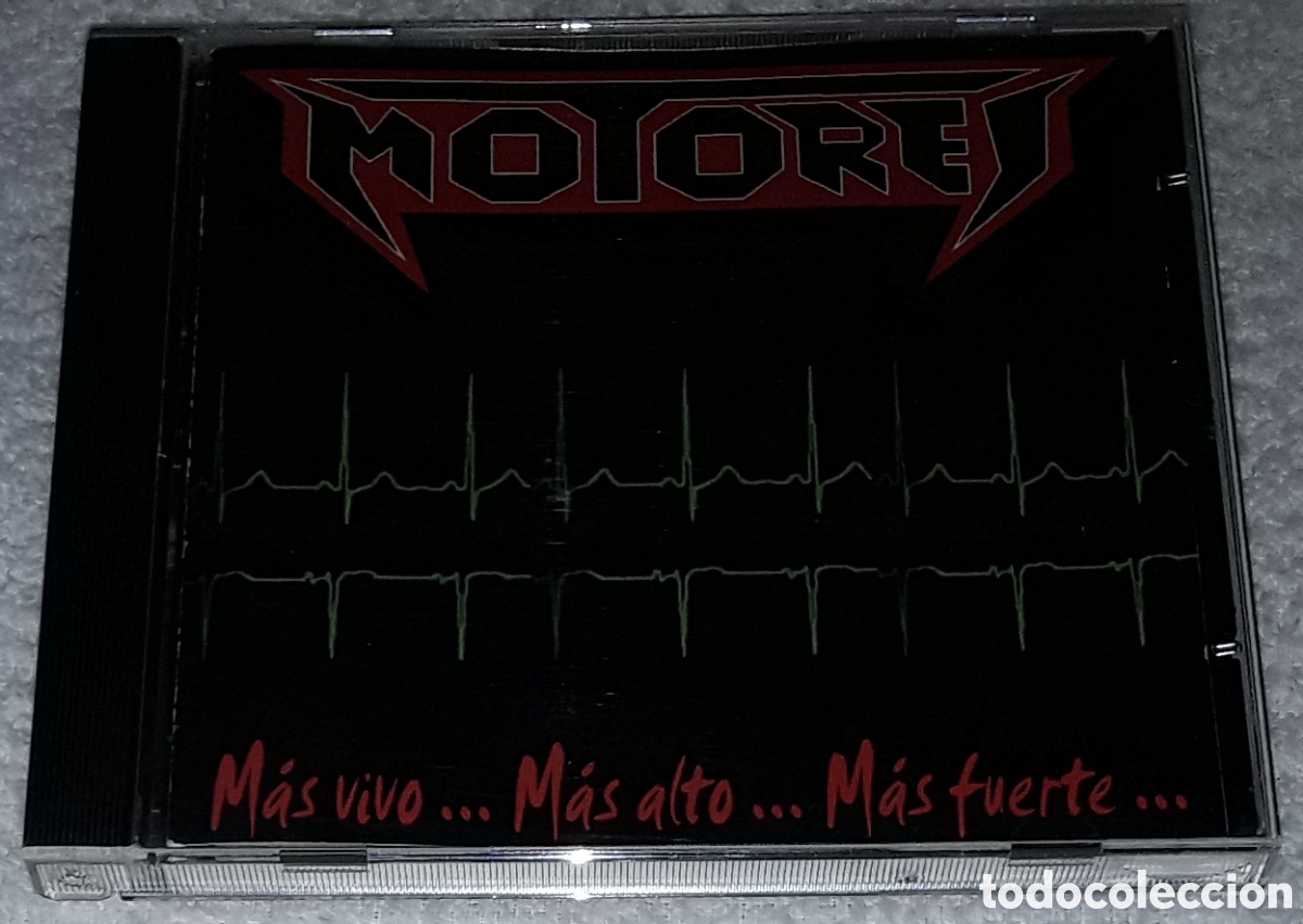 CDs de m&uacute;sica: CD - MOTORES - MAS VIVO... MAS ALTO... MAS FUERTE ...