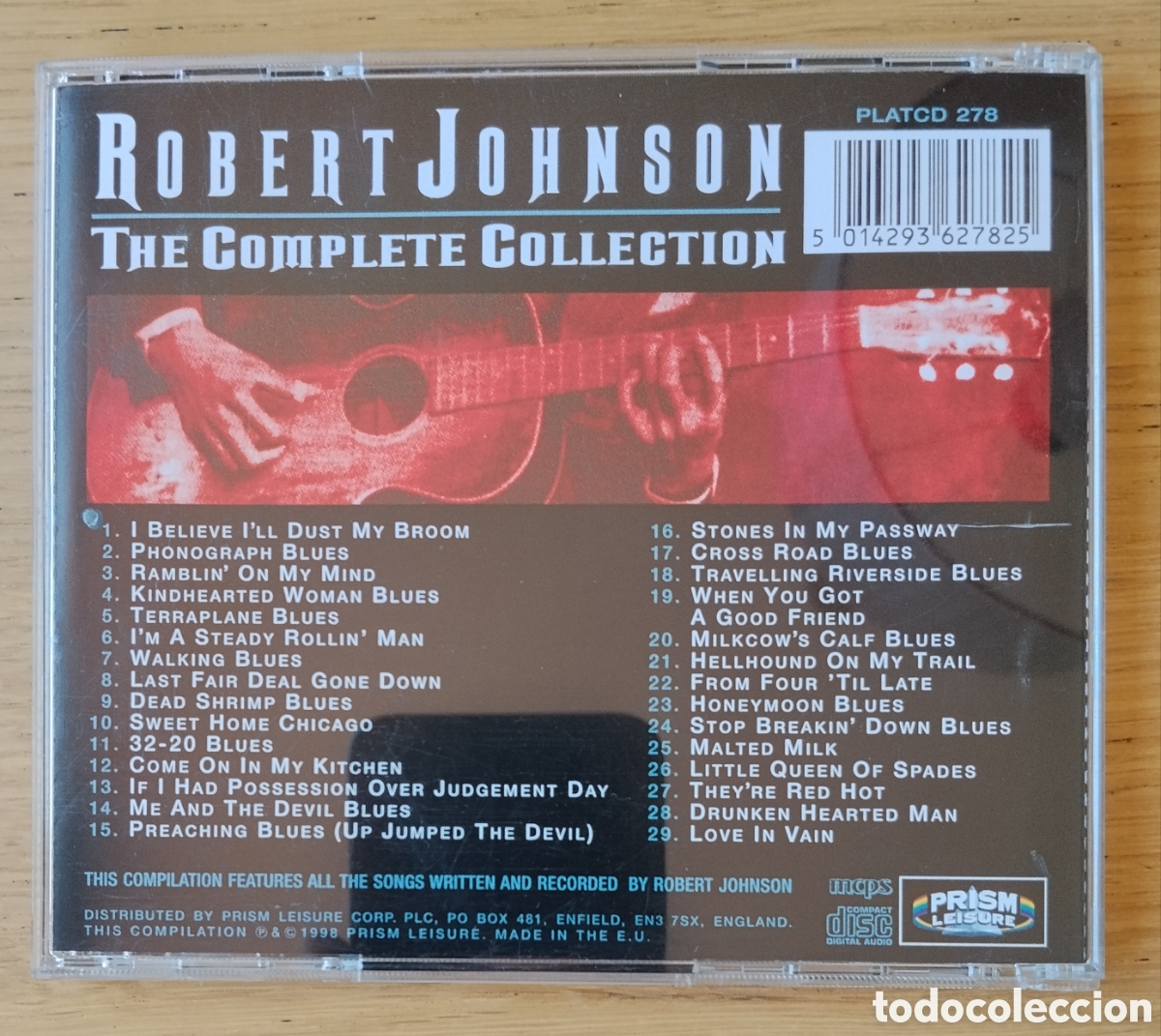 CDs de m&uacute;sica: ROBERT JOHNSON: &rdquo; THE COMPLETE COLLECTION &rdquo; CD - BLUES - Foto 2