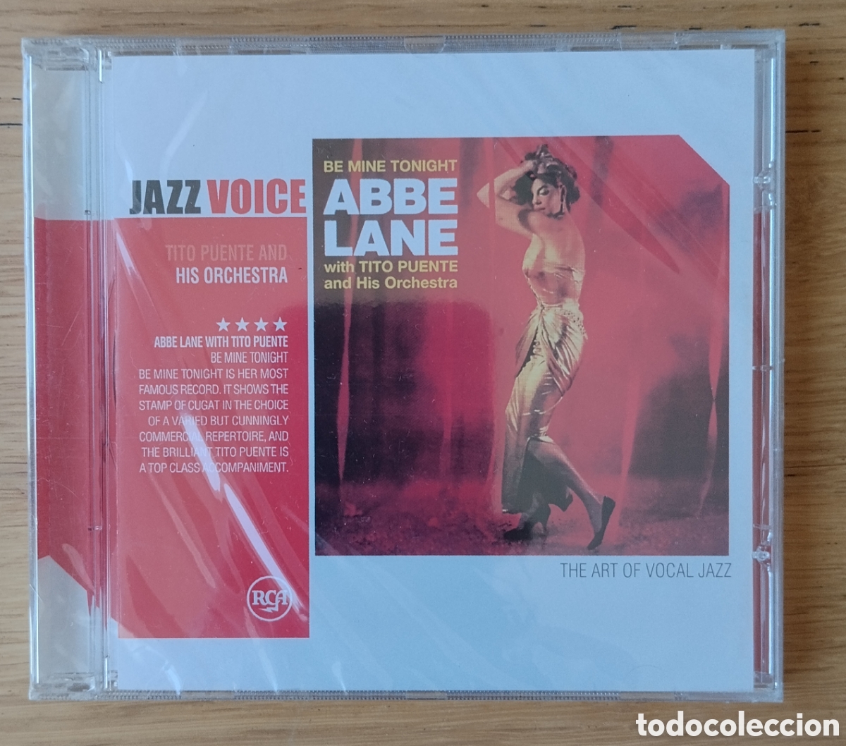 CDs de m&uacute;sica: ABBE LANE WITH TITO PUENTE AND HIS ORCHESTRA: &rdquo; BE MINE TONIGHT &rdquo; CD 2004 - BOSSA NOVA - CHA CHA CHA