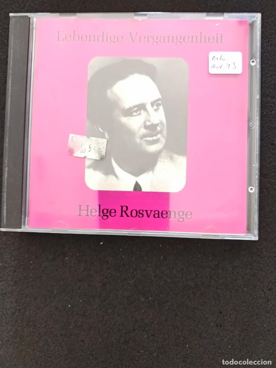 CDs de m&uacute;sica: HELGE ROSVAENGE. (LEBENDIGE VERGANGENHEIT)