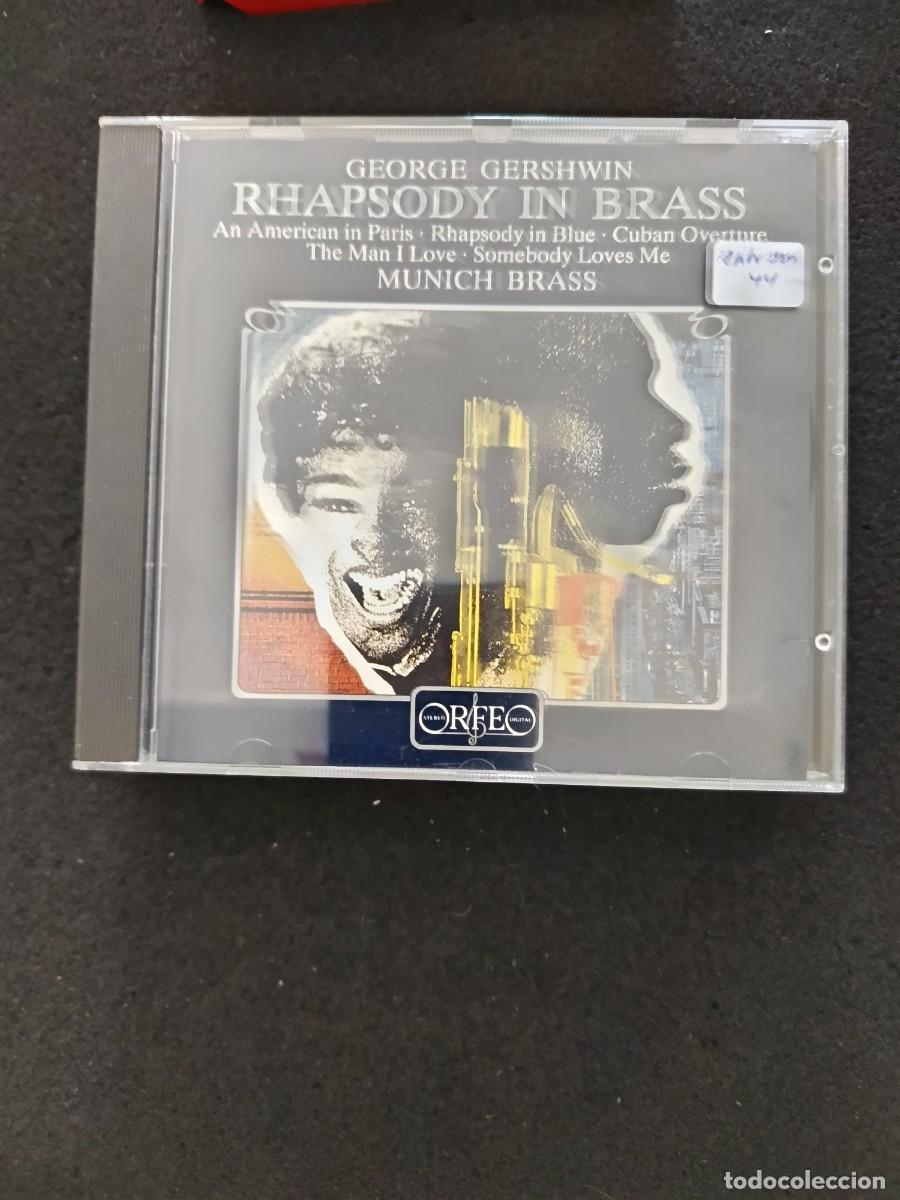CDs de m&uacute;sica: GEORGE GERSHWIN. RHAPSODY IN BRASS. MUNICH BRASS