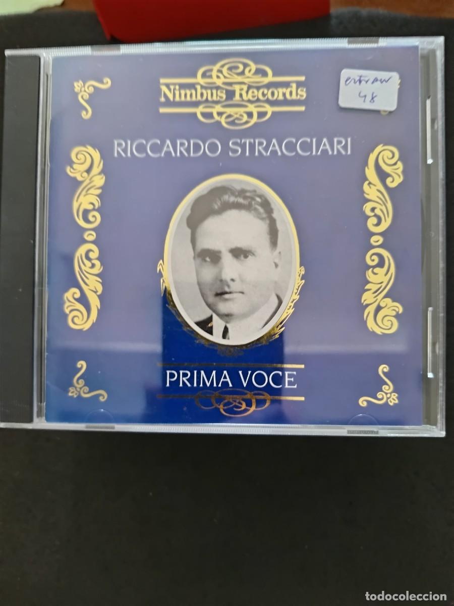 CDs de m&uacute;sica: RICCARDO STRACCIARI (NIMBUS RECORDS. PRIMA VOCE).