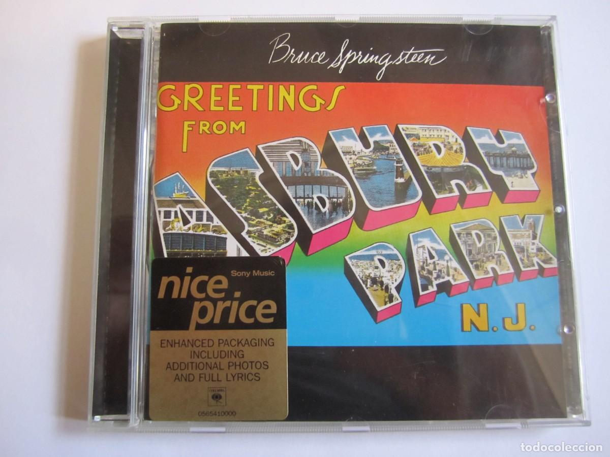 CDs de m&uacute;sica: cd bruce springsteen greetings from asbury park n.j