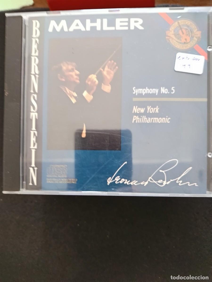 CDs de m&uacute;sica: MAHLER. SINF N&ordm; 5. DIR: BERNSTEIN. NEW YORK PHILHARMONIC.