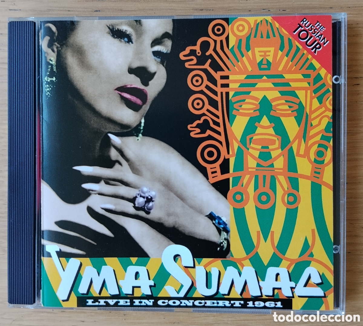 CDs de m&uacute;sica: YMA SUMAC: &rdquo; LIVE IN CONCERT 1961&rdquo; CD 1990 - EXOTICA - EASY LISTENING