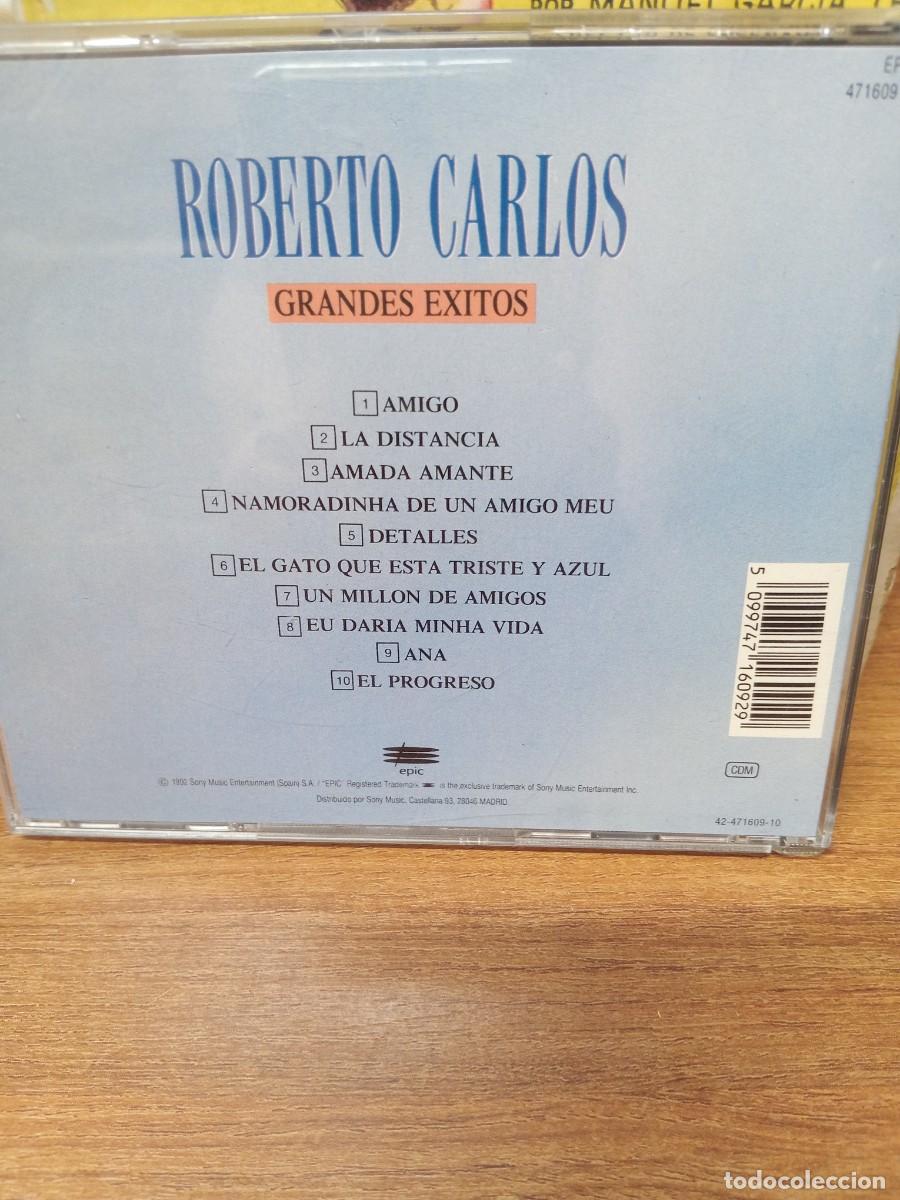 CDs de m&uacute;sica: ROBERTO CARLOS - GRANDES EXITOS - CD - Foto 2