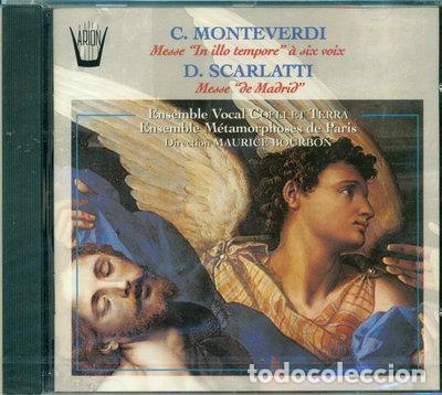 CDs de m&uacute;sica: C. Monteverdi: Messe &rdquo;In illo tempore&rdquo; &agrave; six voix / D. Scarlatti: Messe &rdquo;de M...- 3325480682926