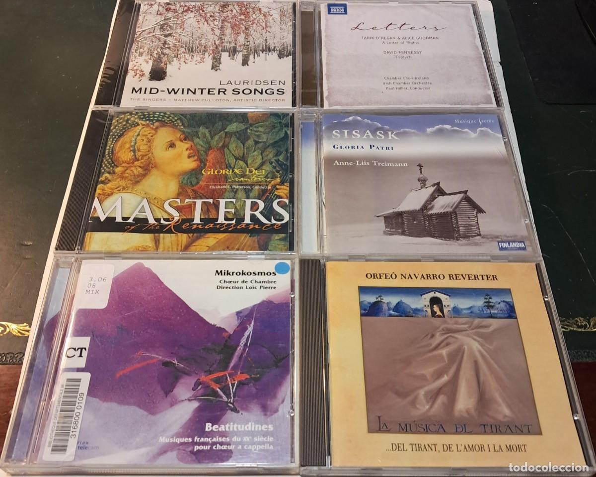 CDs de m&uacute;sica: LOTE DE 19 CDS DE M&Uacute;SICA CORAL