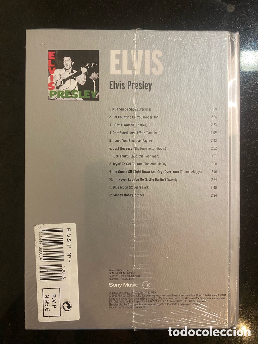 CDs de m&uacute;sica: Elvis RBA CD+ libro n&uacute;mero 5 - Foto 2