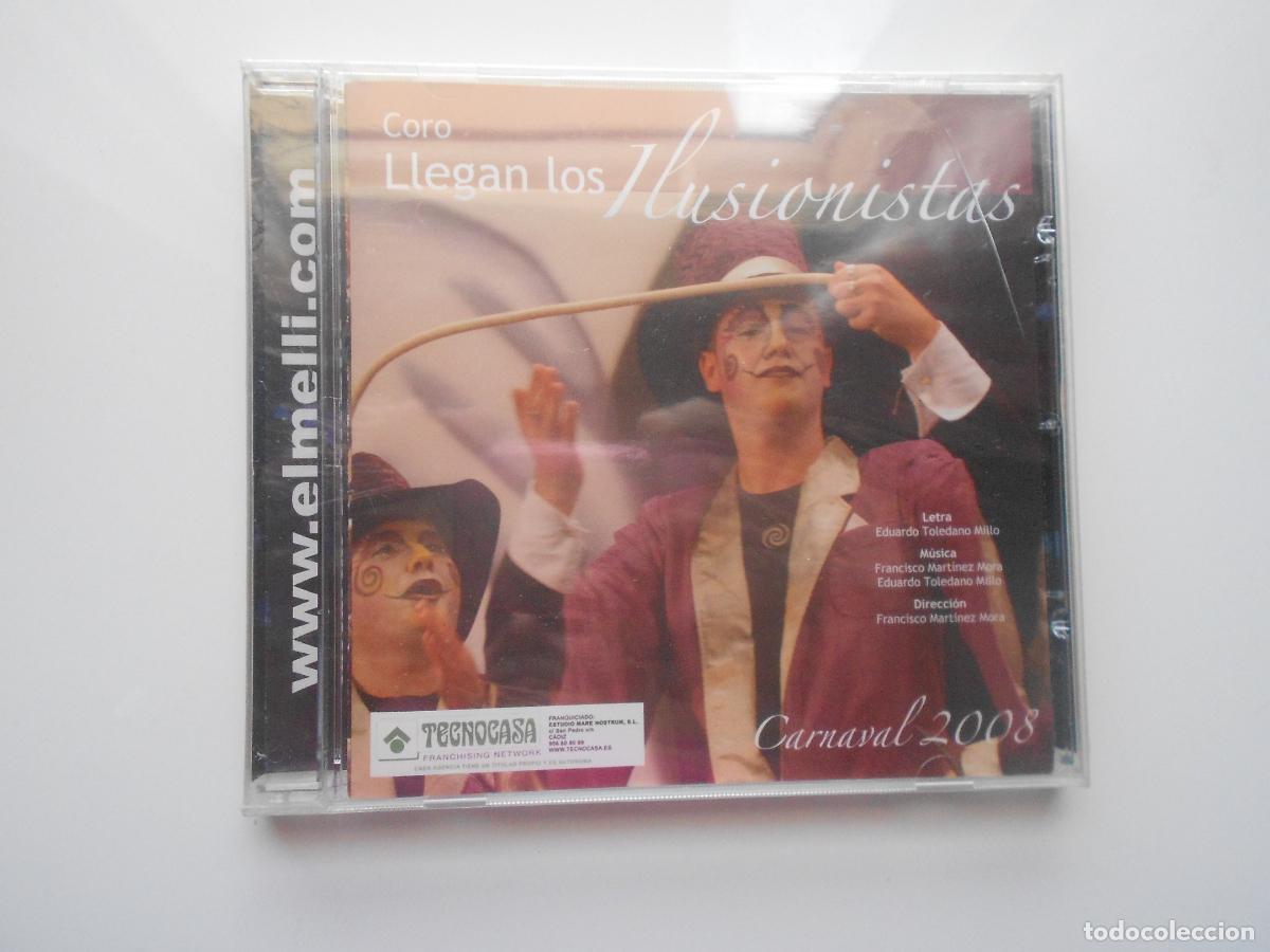 CDs de m&uacute;sica: LLEGAN LOS ILUSIONISTAS CORO CARNAVAL CADIZ 2008 -CD PRECINTADO