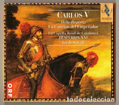 CDs de m&uacute;sica: Carlos V. Mille Regretz: La Canci&oacute;n Del Emperador- 7619986098142