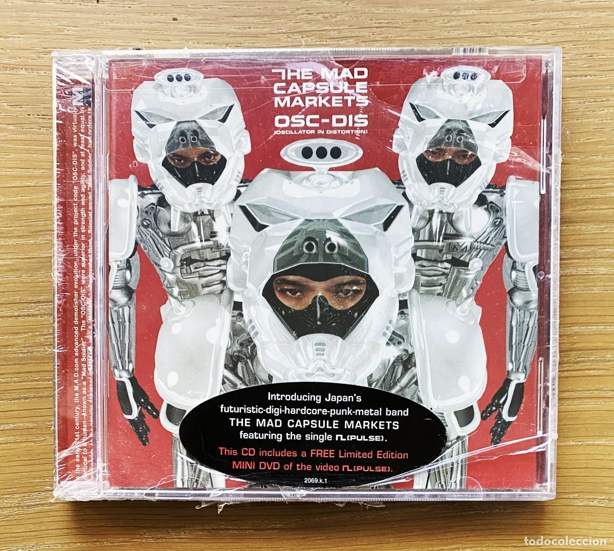 CDs de m&uacute;sica: THE MAD CAPSULE MARKETS - OSC-DIS CD + MINI DVD NUEVO PRECINTADO - DIGITAL HARDCORE METAL PUNK