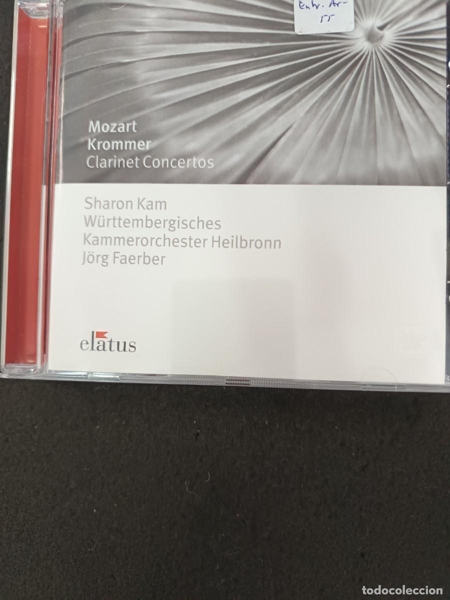 CDs de Musique: MOZART. KROMMER. CLARINET CONCERTOS. CLARINETE: SHARON KAM. DIRECTOR: J&Ouml;RG FAERBER
