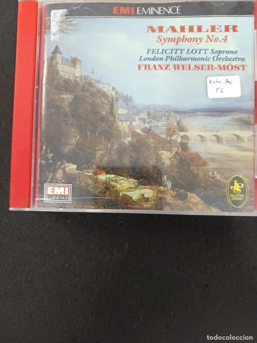 CDs de Musique: MAHLER, SYMPHONIY N&ordm; 4. DIR.: FRANZ WELSER-M&Ouml;ST. SOPRANO: FELICITY LOTT