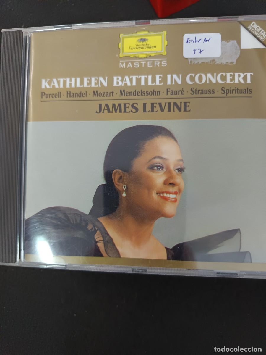 CDs de m&uacute;sica: KATHLEEN BATTLE (PURCELL, H&Auml;NDEL, MOZART, MENDELSSOHN, FAUR&Eacute;, STRAUSS, SPIRITUALS) DIR.: JAMES LEV.