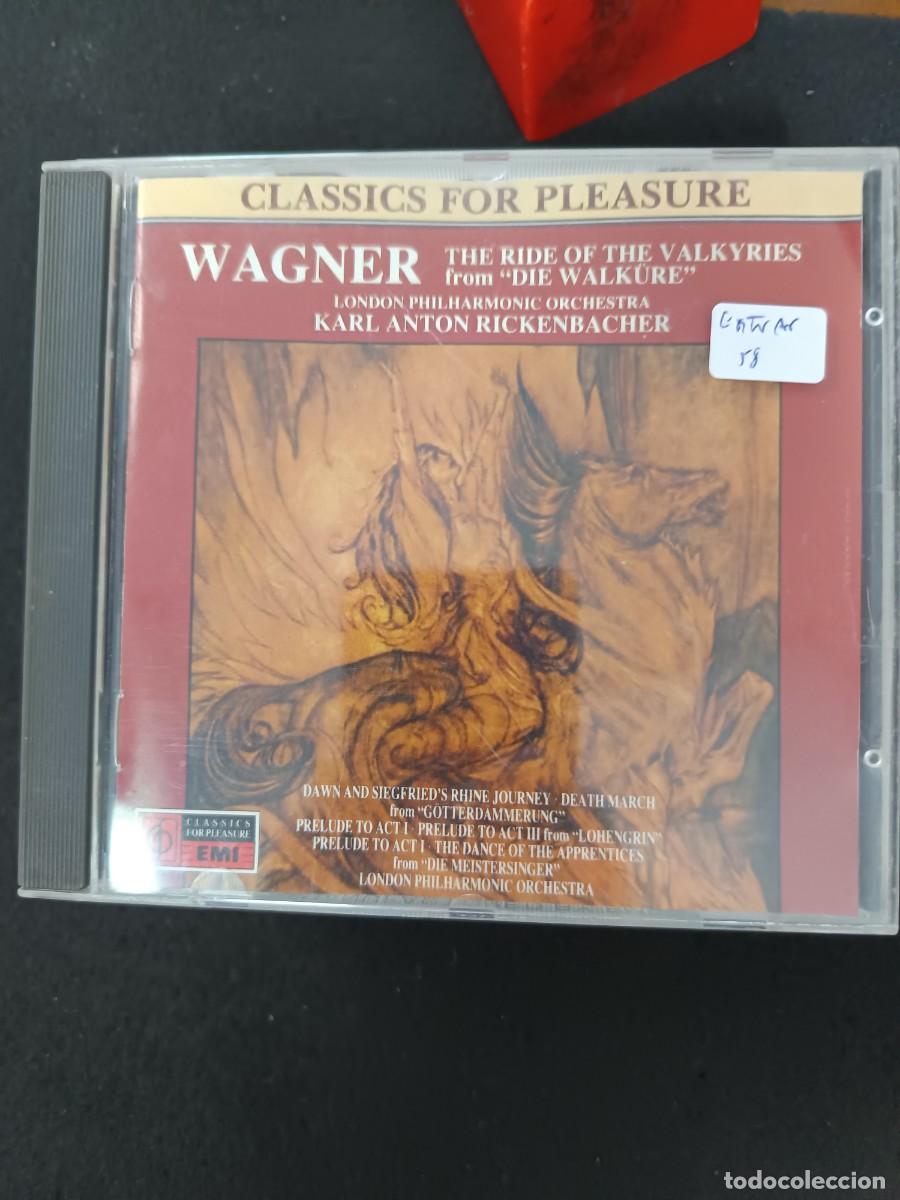 CDs de m&uacute;sica: WAGNER ORCHESTRAL WORKS FROM DIE WALK&Uuml;RE, G&Ouml;TTERD&Auml;MMERUNG, LOHENGRIN, DIE MESITERSINGER VON N&Uuml;RNBE