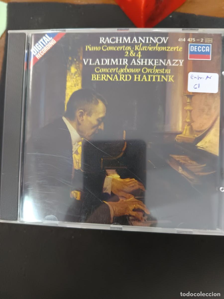 CDs de m&uacute;sica: RACHMANINOV PIANO CONCERTOS 2 & 4. VLADIMIR ASHKENAZY. BERNARD HAITINK
