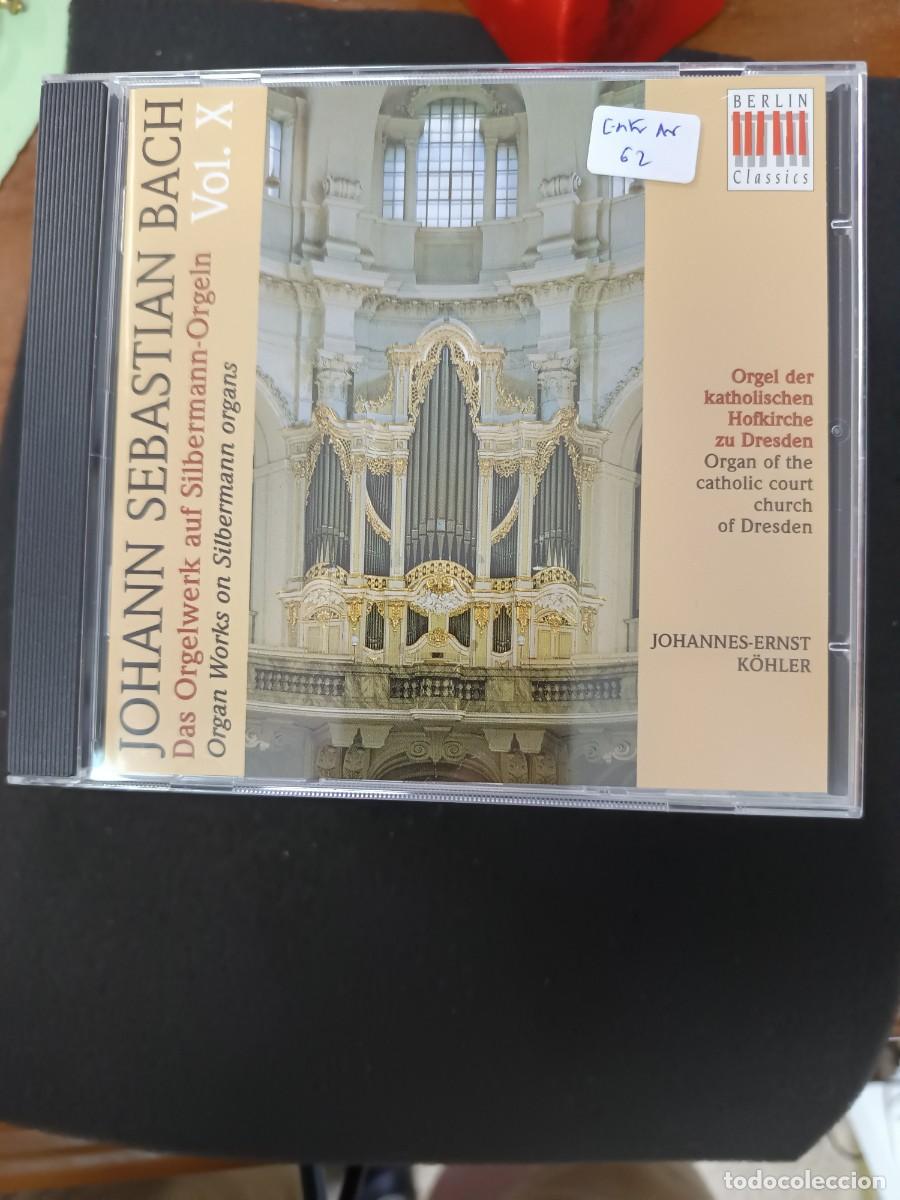 CDs de m&uacute;sica: J. S. BACH. DAS ORGELWERK AUF SILBERMANN-ORGEL VOL. X. JOHANNES-ERNST K&Ouml;HLER