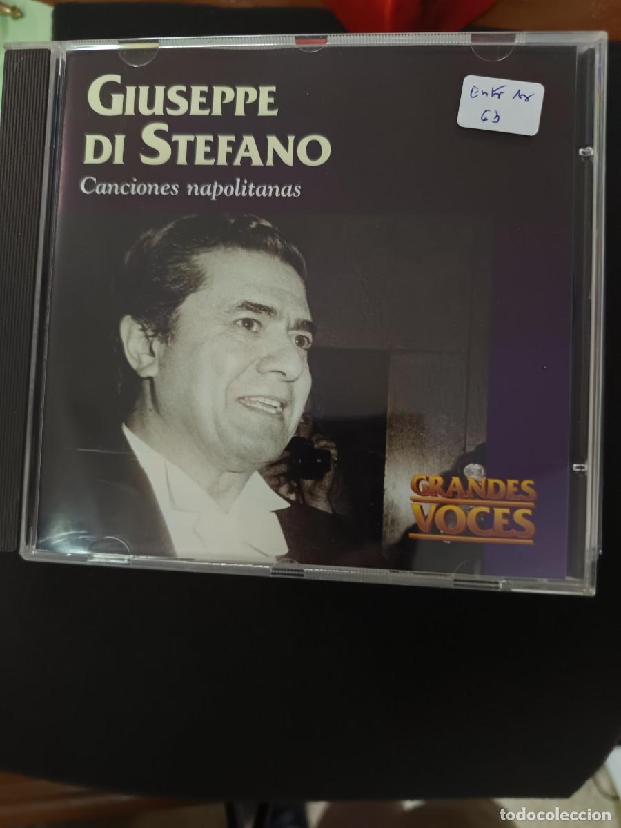CDs de m&uacute;sica: GIUSEPPE DI STEFANO. CANCIONES NAPOLITANAS (GRANDES VOCES)