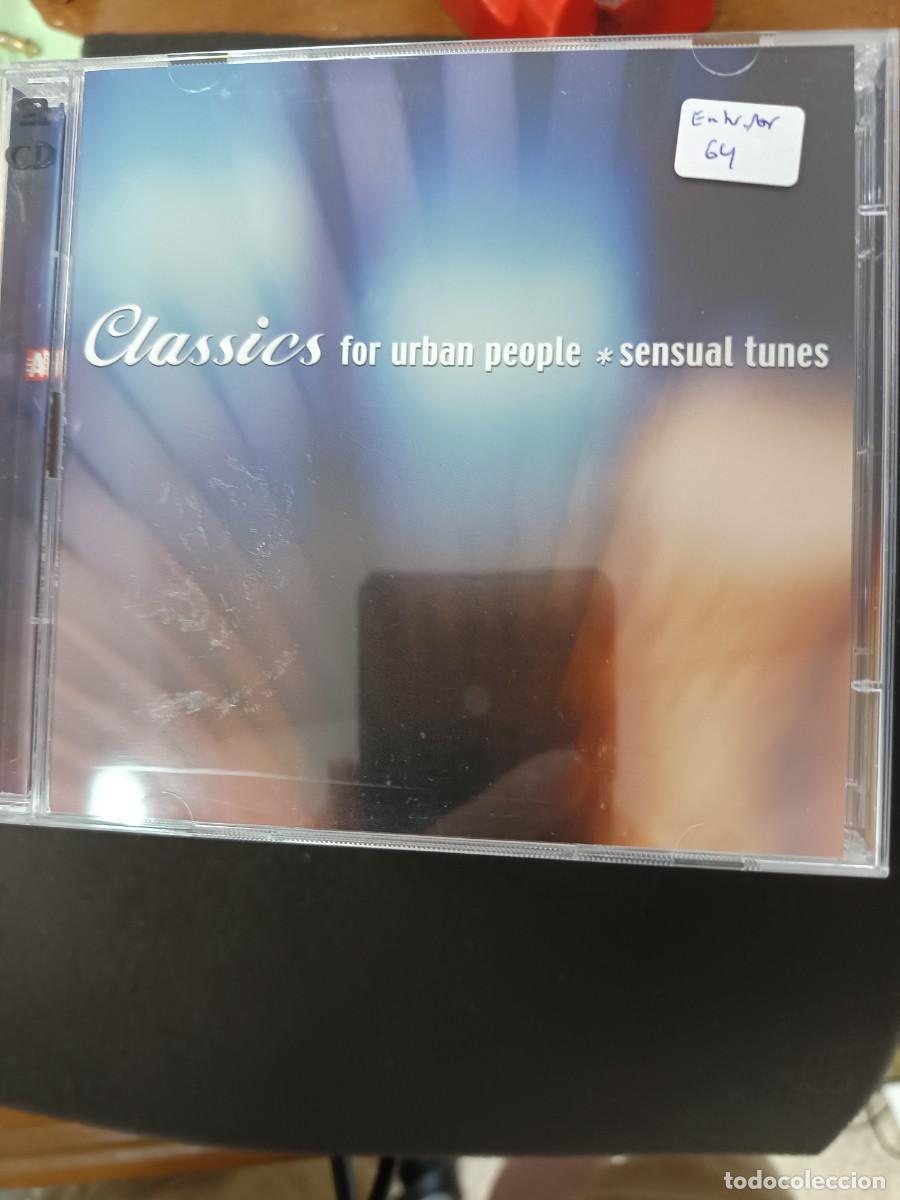 CDs de m&uacute;sica: 2 CD. CLASSICS FOR URBAN PEOPLE * SENSUAL TUNES 2 CD
