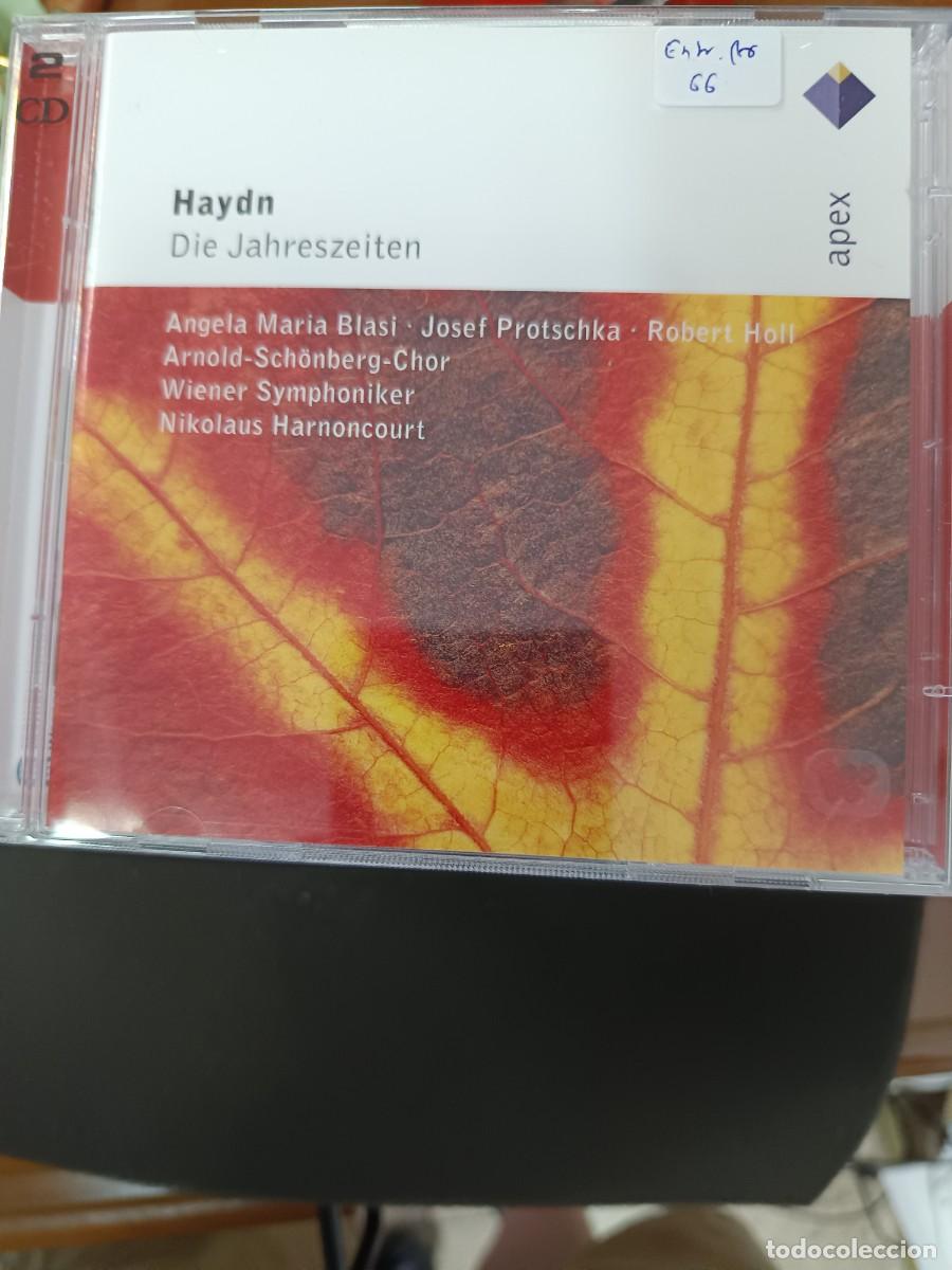CDs de m&uacute;sica: 2 CD. HAYDN. DIE JAHRESZEITEN. NIKOLAUS HARNONCOURT. BLASI, PROTSCHKA, HOLL. 2 CD