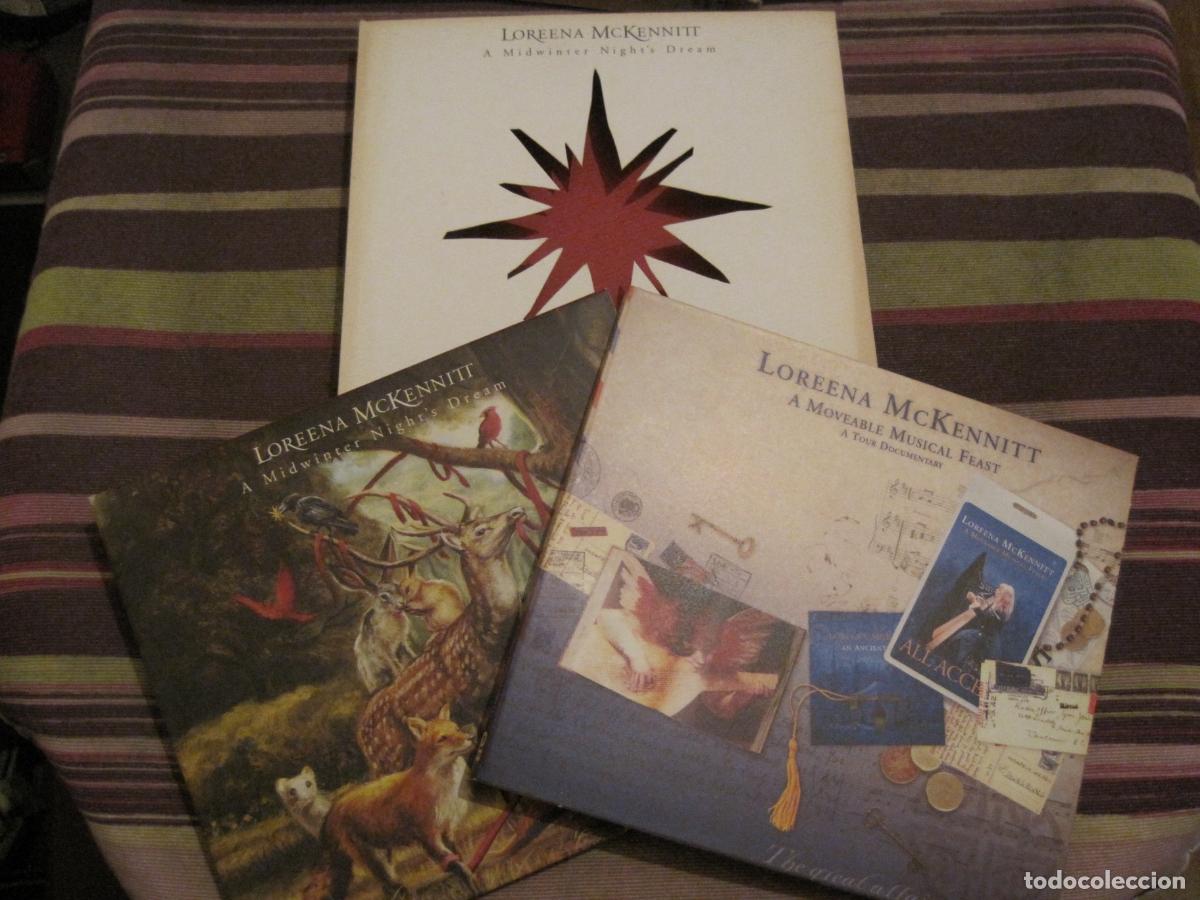 CDs de m&uacute;sica: CD LOREENA MCKENNITT A MIDWINTER NIGHT&acute;S FREAM CD+DVD+LIBRETO